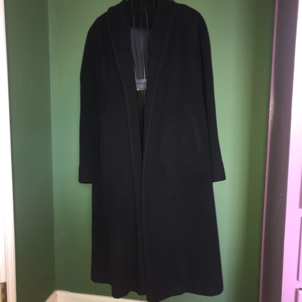 Vintage J.J. O’Donnell 100% Black Cashmere Coat